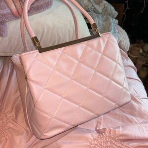 Pink mini tote